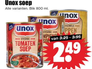 Aanbieding: Unox soep