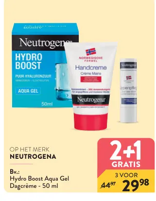 Promotie: Hydro Boost Aqua Gel Dagcrème