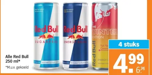 Aanbieding: Red Bull