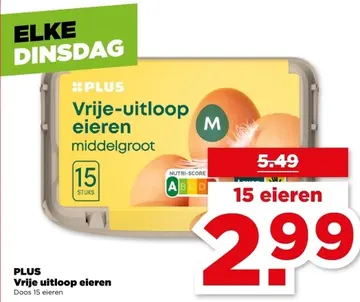 Aanbieding: Vrije-uitloop eieren