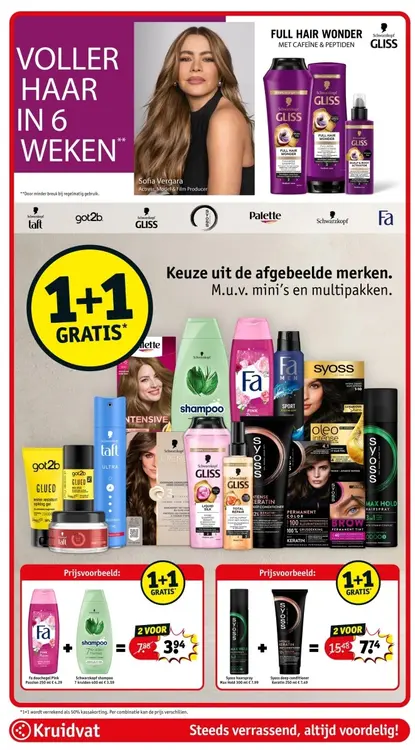Aanbieding: Keuze uit afgebeelde merken