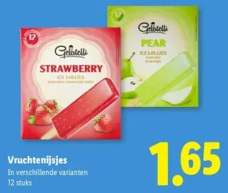 Aanbieding: Vruchtenijsjes