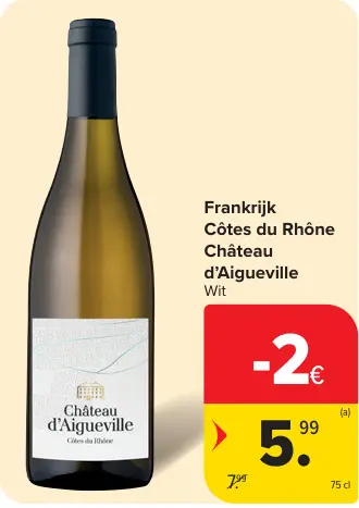 Promotie: Château d'Aigueville Wit