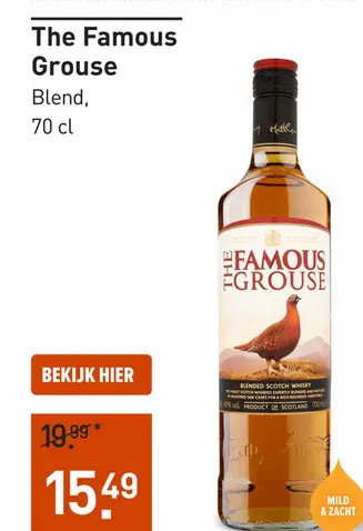 Aanbieding: The Famous Grouse 70CL