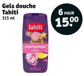 Offre: Gels douche