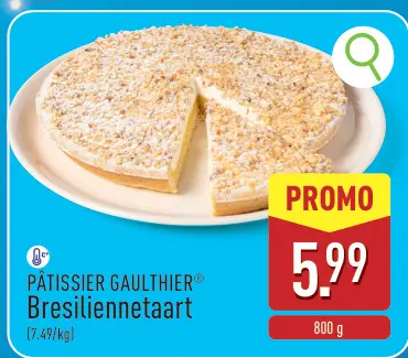 Promotie: Brasiliennetaart