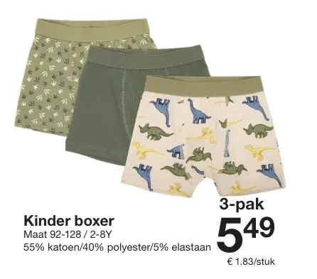 Promotie: Kinder boxer