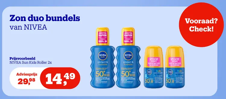Promotie: Zon duo bundels