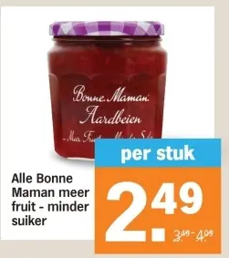 Aanbieding: Bonne Maman Aardbeien
