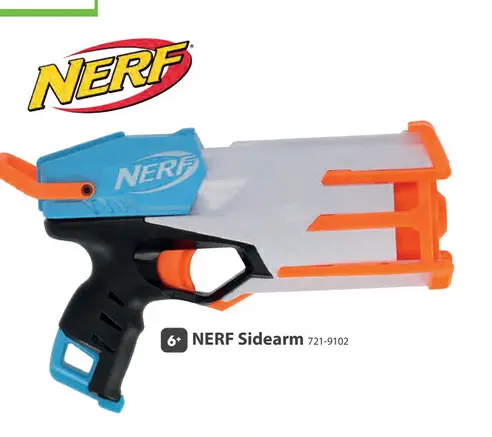 Aanbieding: Nerf sidearm zonder doos