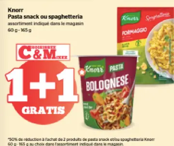 Offre: Pasta snack ou spaghetteria