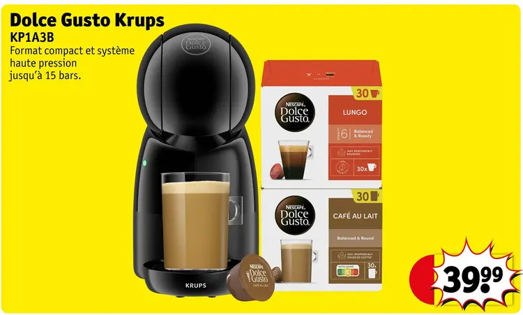 Offre: Dolce Gusto Krups
