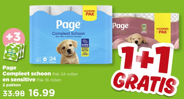 Aanbieding: Page Compleet schoon en sensitive