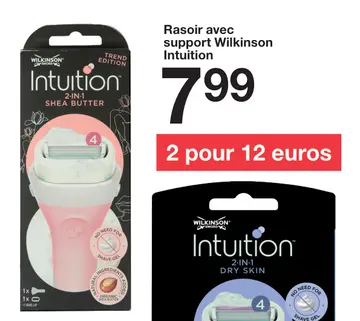 Offre: Rasoir avec support Wilkinson Intuition