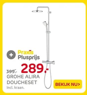 Aanbieding: Grohe alira doucheset