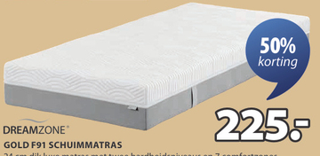 Aanbieding: GOLD F91 SCHUIMMATRAS