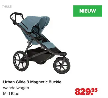 Aanbieding: Urban Glide 3 Magnetic Buckle wandelwagen
