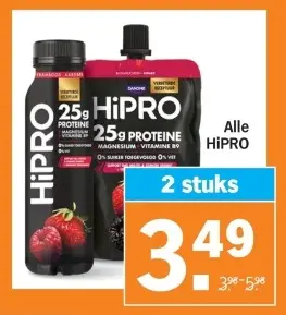 Aanbieding: Alle HiPRO