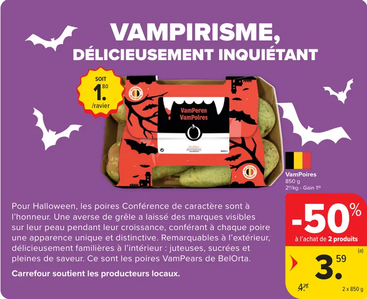 Offre: Poires Conférence VamPoires