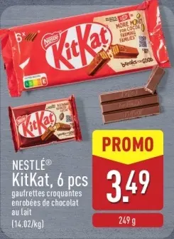 Offre: KitKat, 6 pcs