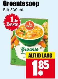 Aanbieding: Groentesoep