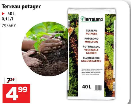 Offre: Terreau potager