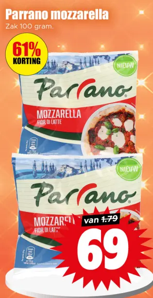 Aanbieding: mozzarella