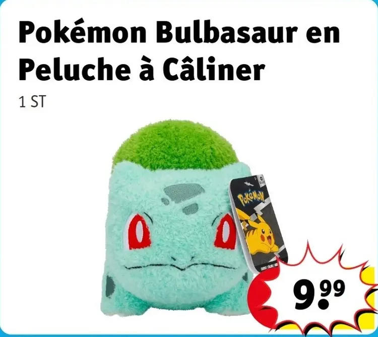 Offre: Bulbasaur en Peluche à Câliner