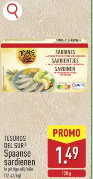 Aanbieding: Spaanse sardienen