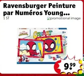 Offre: Peinture par Numéros Young Spidey