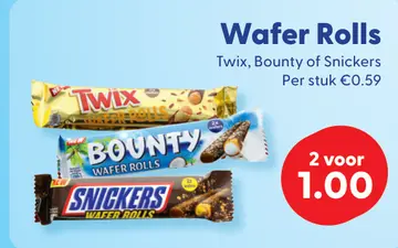 Aanbieding: Wafer Rolls