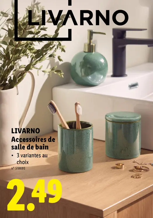 Offre: Accessoires de salle de bain