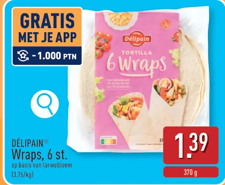 Promotie: Wit vierkant brood