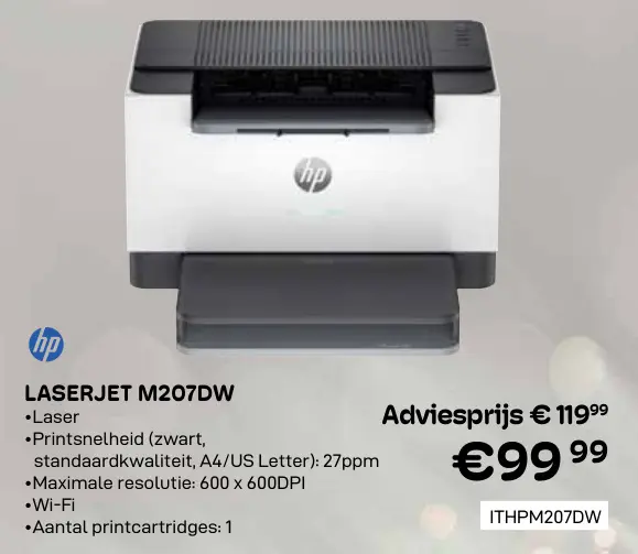 Aanbieding: Laserjet m207dw