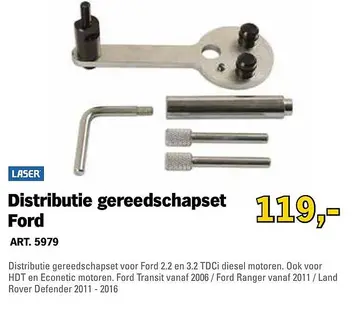 Aanbieding: Distributie gereedschapset Ford
