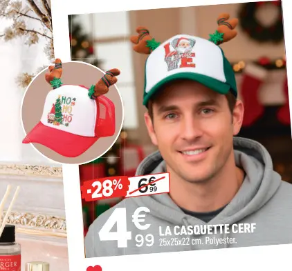 Offre: La casquette cerf
