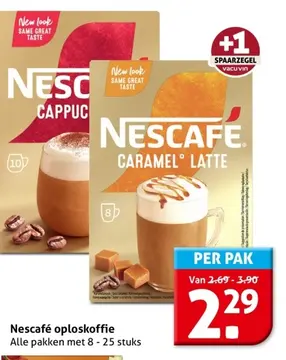 Aanbieding: Nescafé oploskoffie