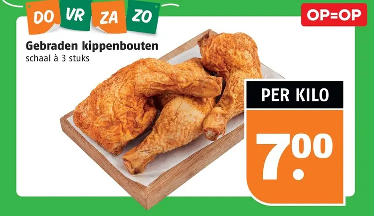 Aanbieding: Gebraden kippenbouten