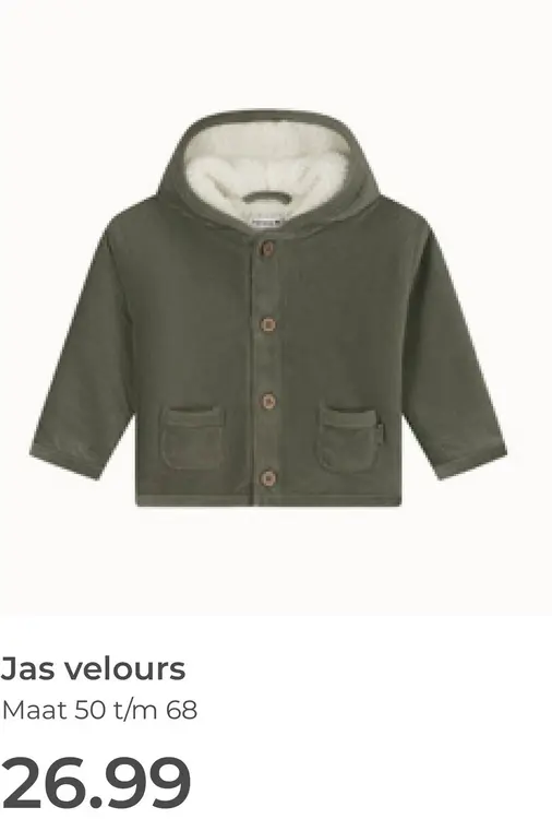 Aanbieding: Jas velours