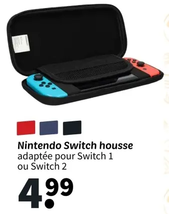 Offre: Switch housse