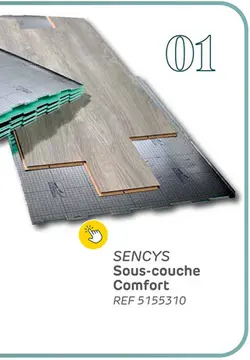 Offre: Sous-couche sencys comfort 9db 5m²