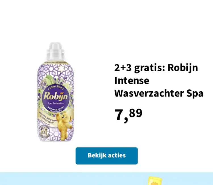 Aanbieding: Intense Wasverzachter Spa