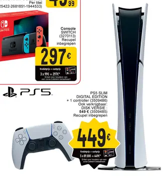 Aanbieding: PS5 SLIM DIGITAL EDITION