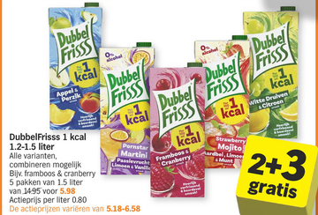 Aanbieding: DubbelFrisss 1 kcal