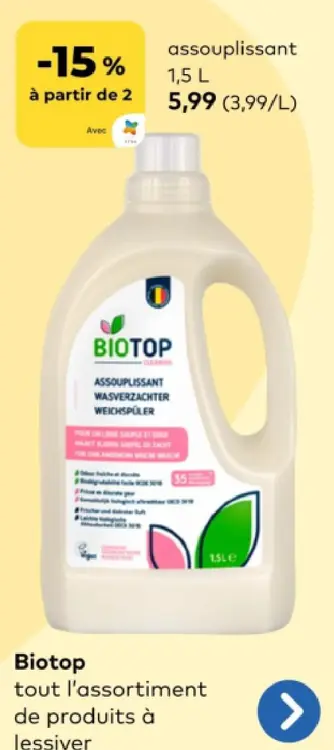 Offre: assouplissant