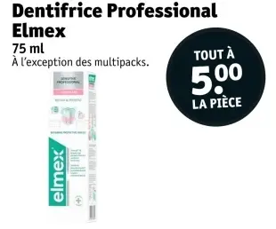 Offre: Dentifrice Professional