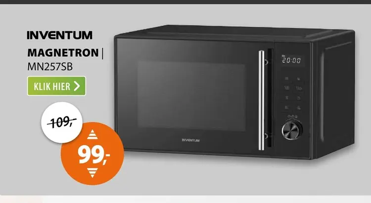 Aanbieding: Inventum MN257SB Zwart