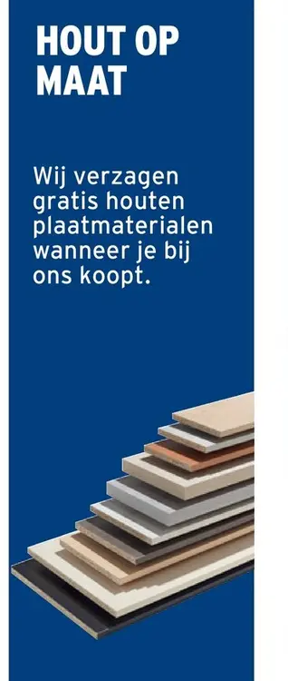 Promotie: Hout op maat
