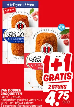 Aanbieding: Van dobben croquetten
