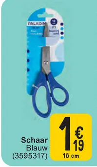 Aanbieding: Schaar Blauw